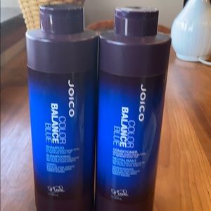Joico Blue shampoo and conditioner